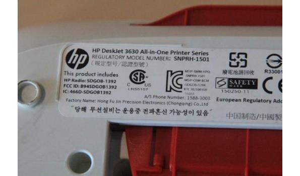 all-in-one printer HP Deksjet 3630, zonder kabel